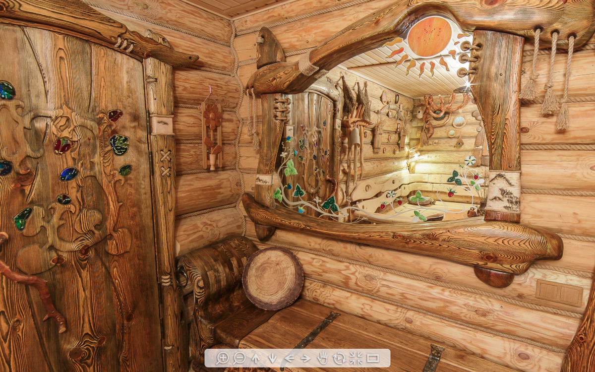 3D тур по интерьеру дома