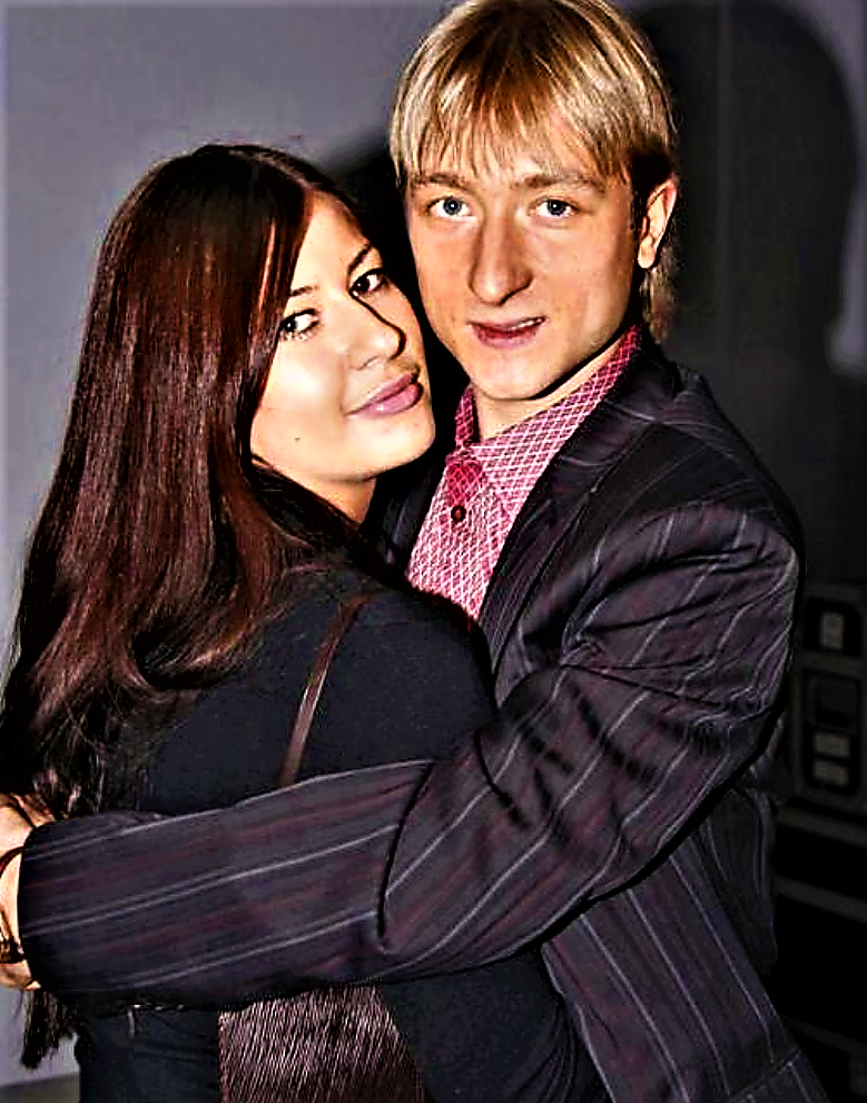 Евгений Плющенко и первая его супруга - Мария Ермак