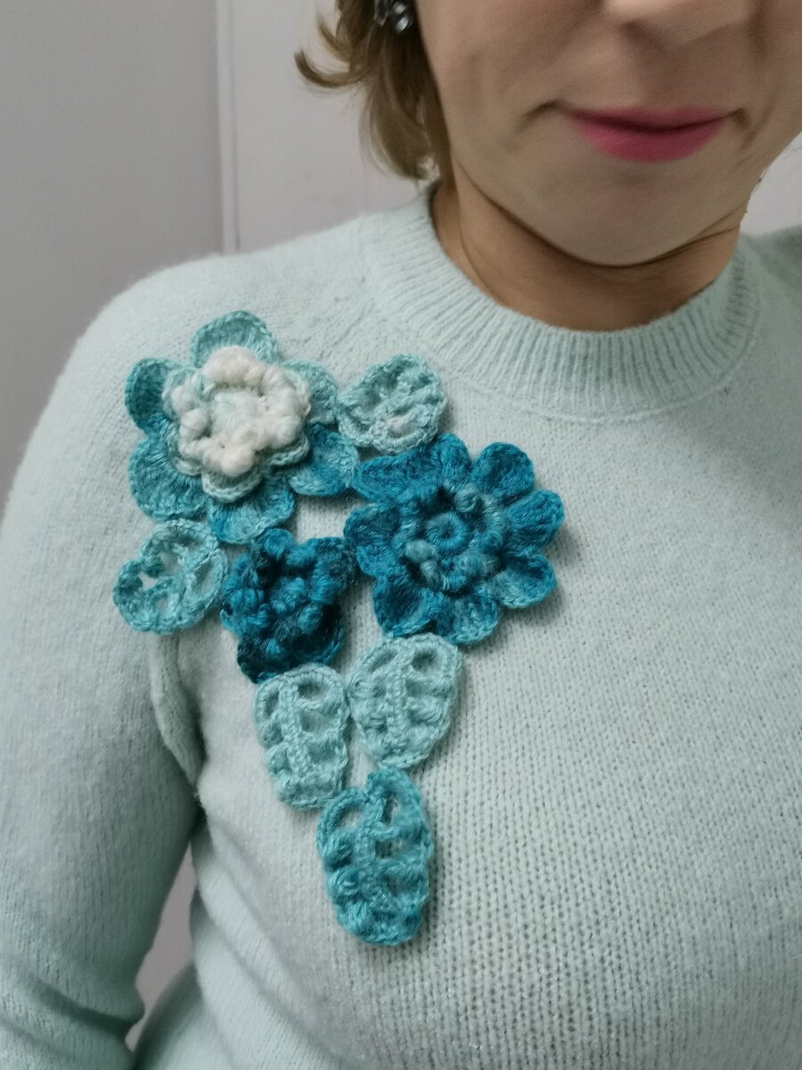 Декор кофточки