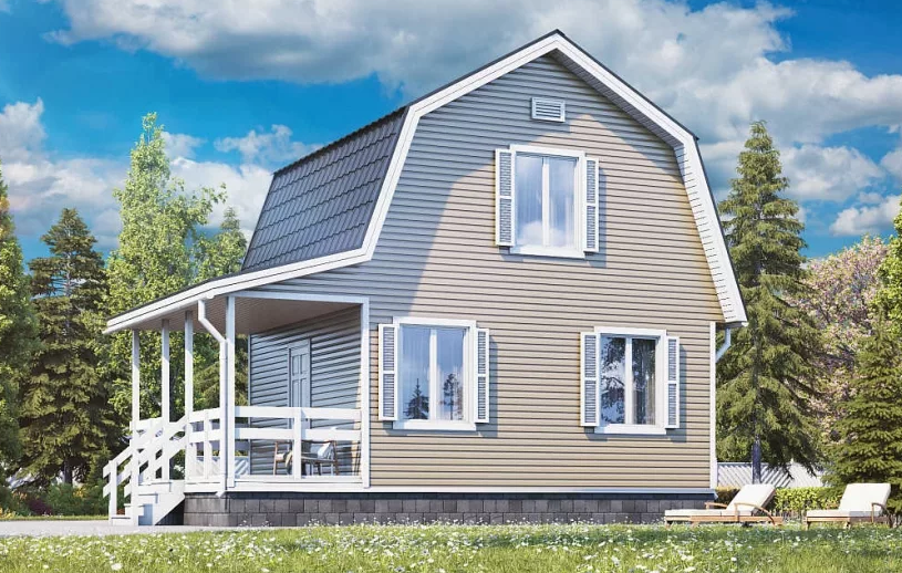 Так должен был выглядет дом.