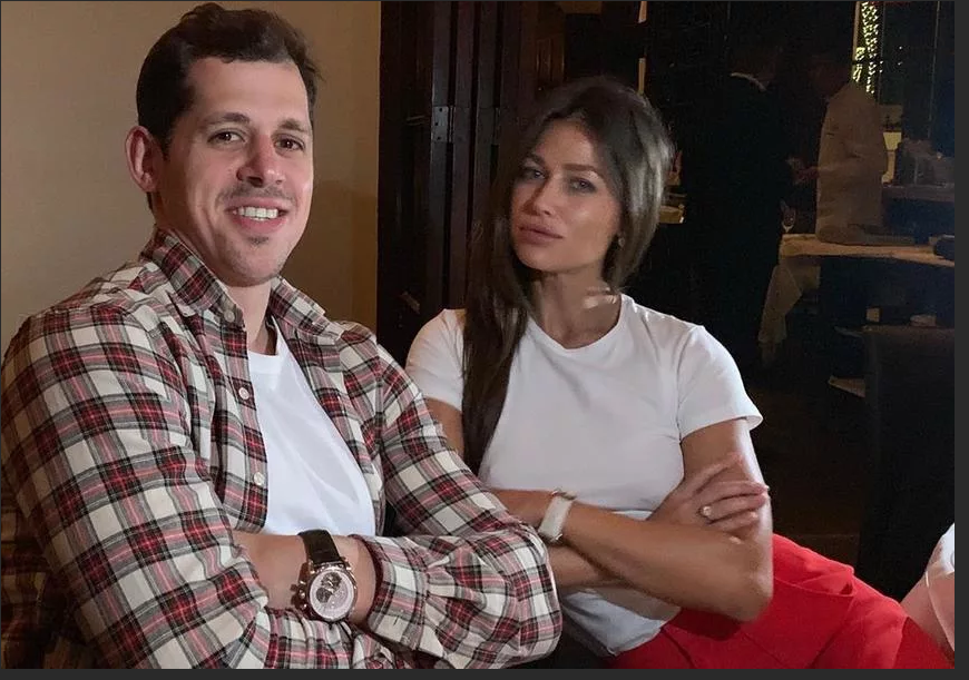 Малкин с супругой