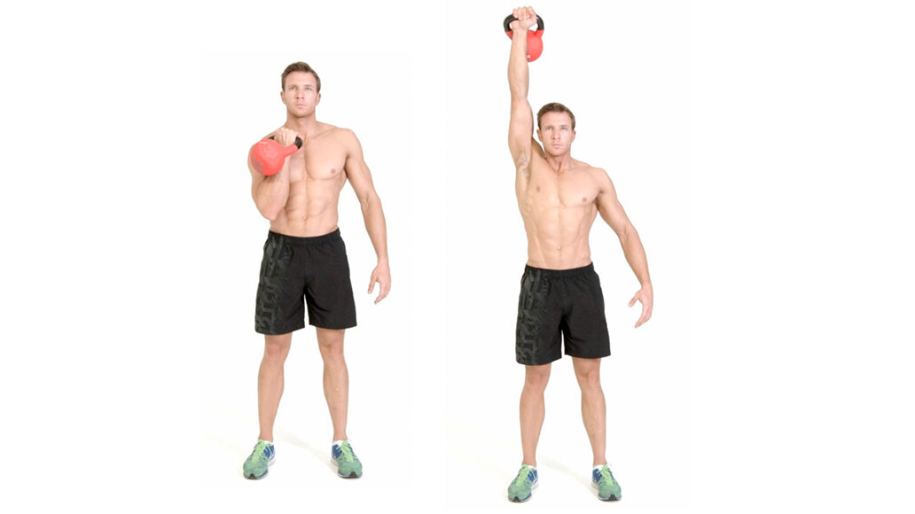 Гиревой марафон. На изображения показано движение с одной гирей, так как не нашел хороших фото с двумя гирями. Картинки взяты из свободных источников