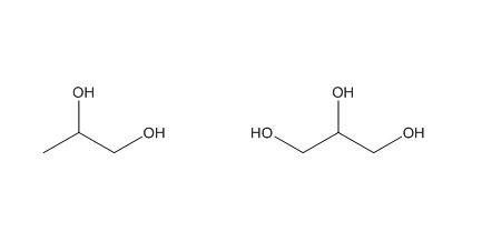 Пропиленгликоль и глицерин