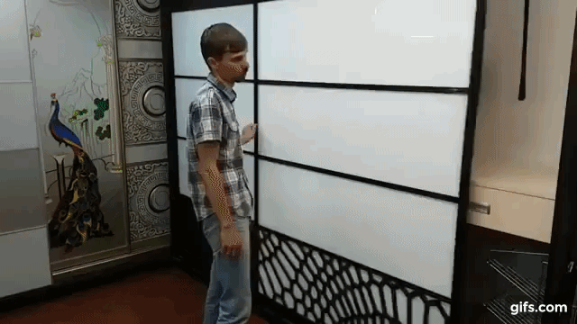 Встроенная в шкаф гладилка