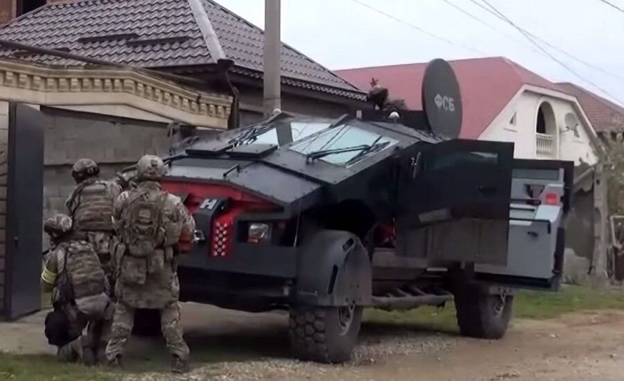 Броневик ЦСН ФСБ