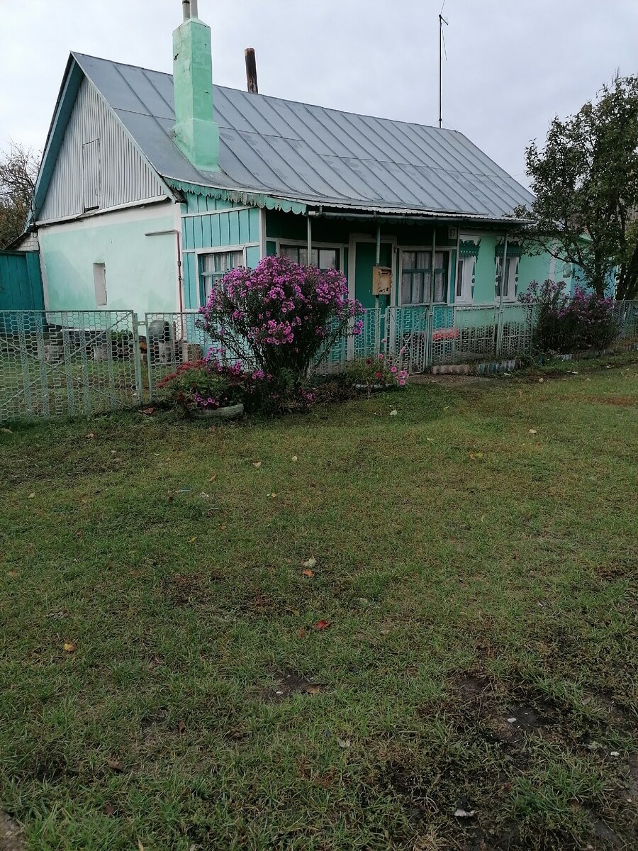 Дом со старой части села Б. Кузьминка