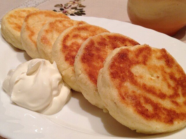 Творожники с орешками