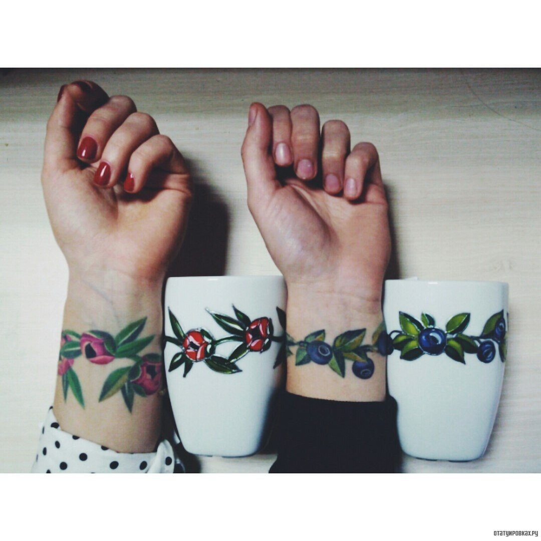 фото тату браслеты на руку женские фото | Дзен