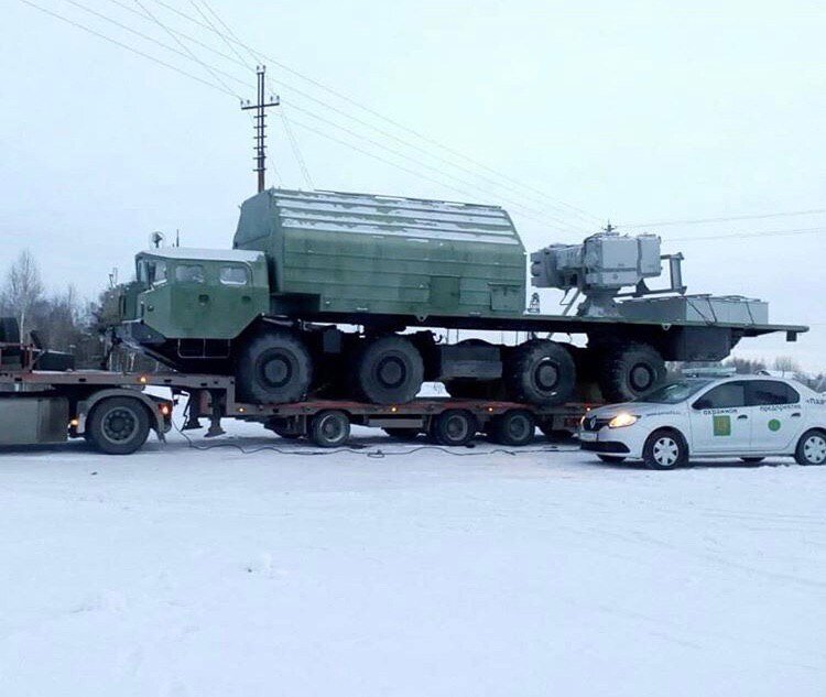 Очередное неизвестное изделие  ОПК России на шасси МАЗ-7310