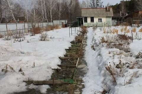 Дача в феврале