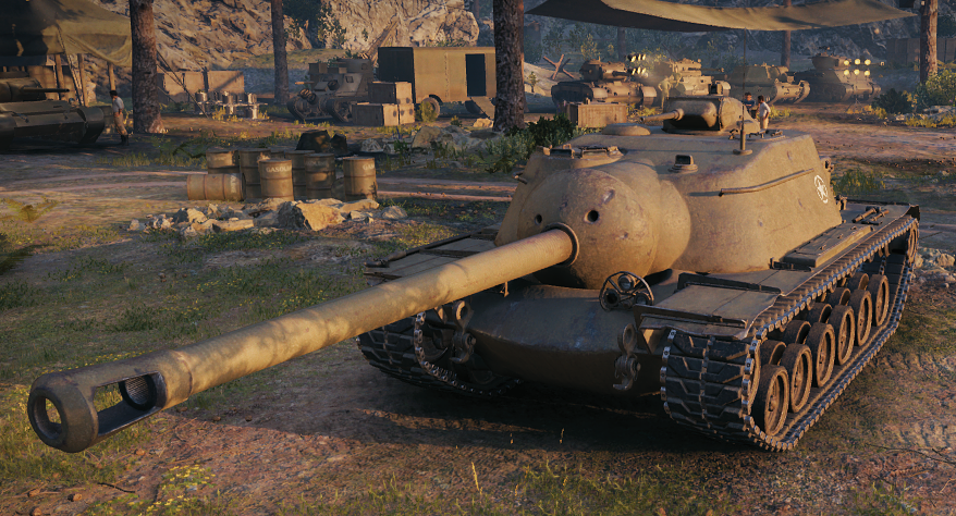 Скриншот из игры WoT