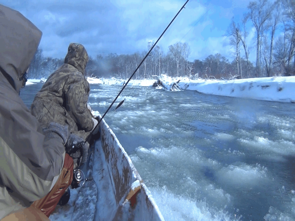 Рыбалка поздней осенью