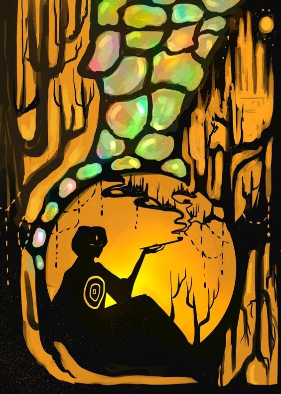 Один из художников Ехо.