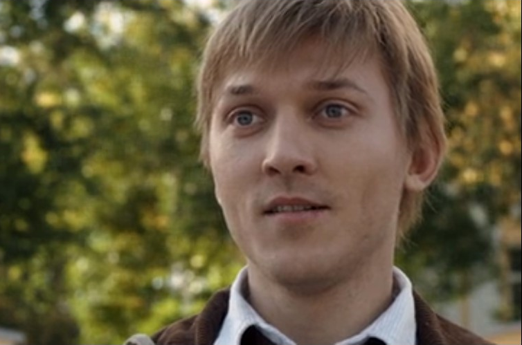 Дмитрий Соломыкин в роли "художника" в сериале Антона Сиверса "Черная кошка", 2016г