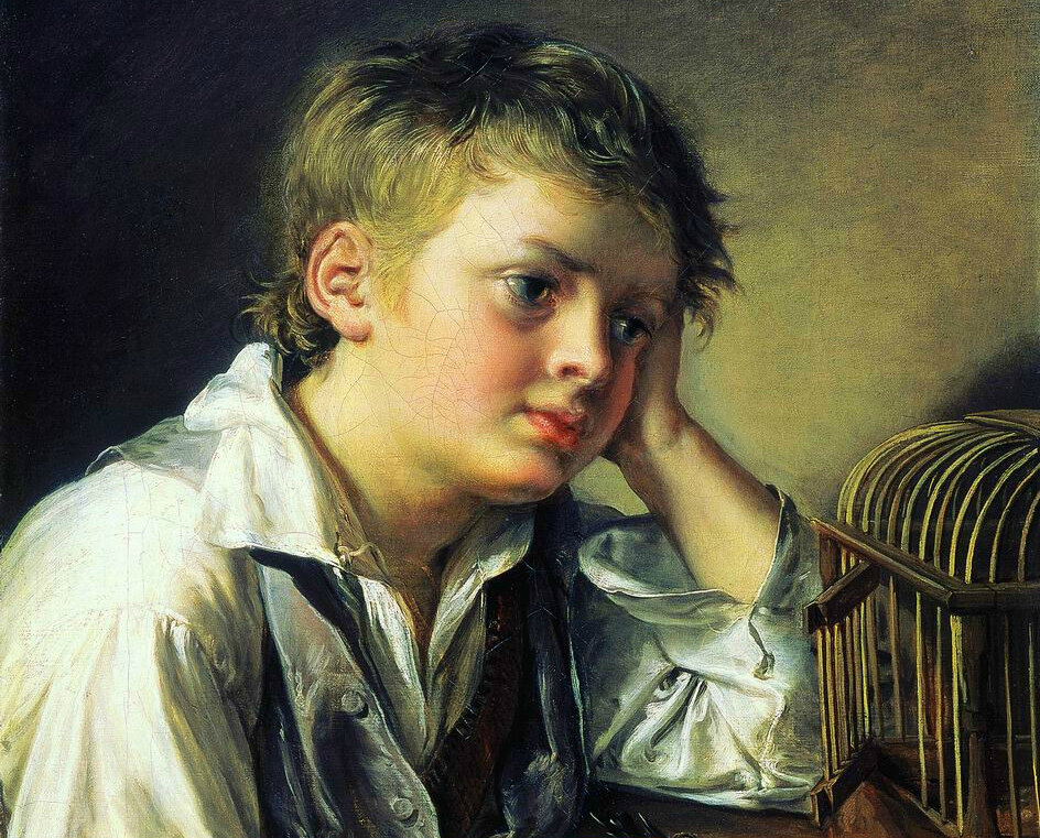 автор портрета-В.А.Тропинин (1776-1857)