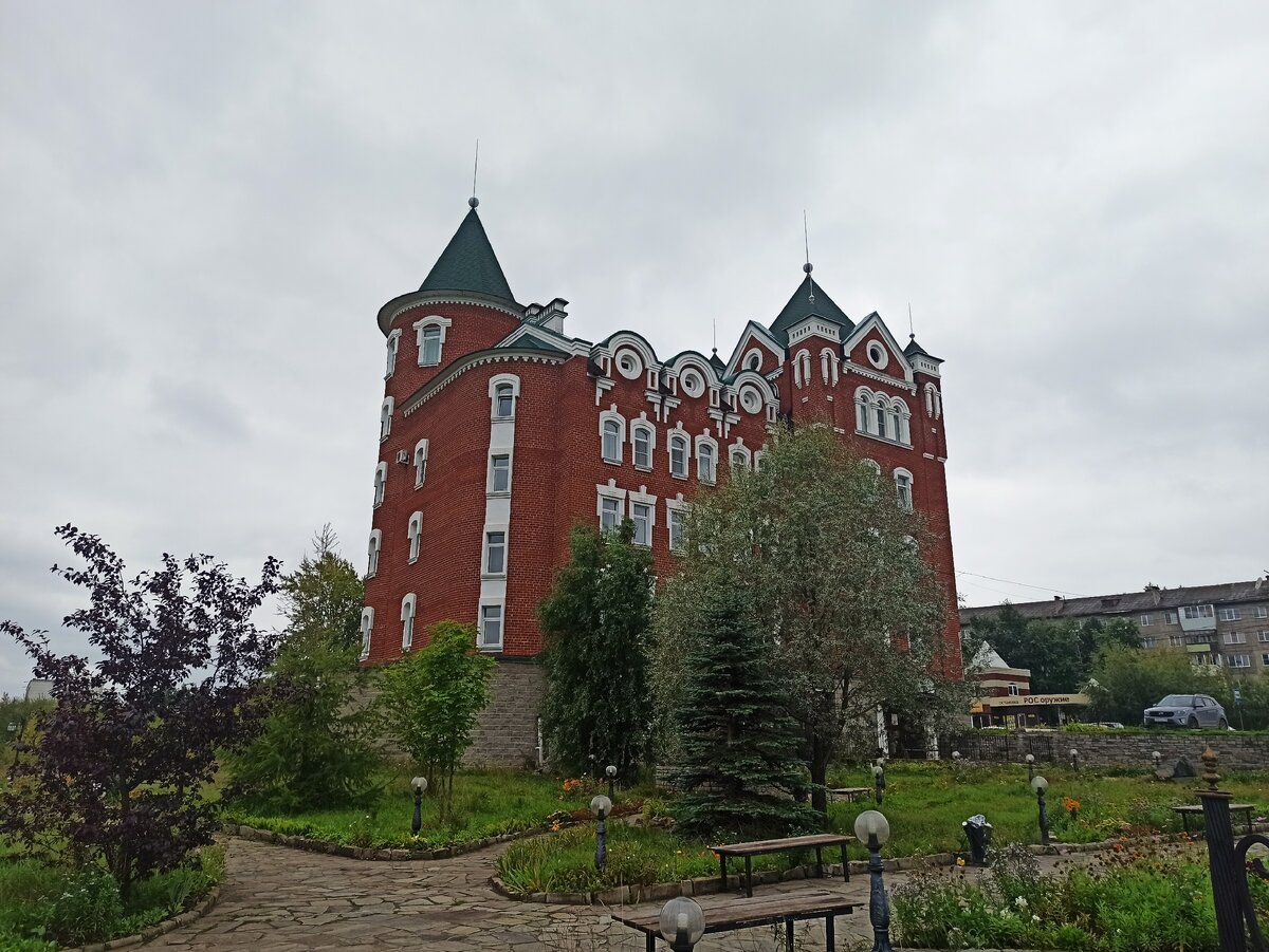 Отель, где мы остановились на ночь