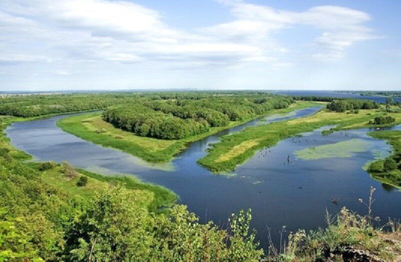 Самарская лука Излучина