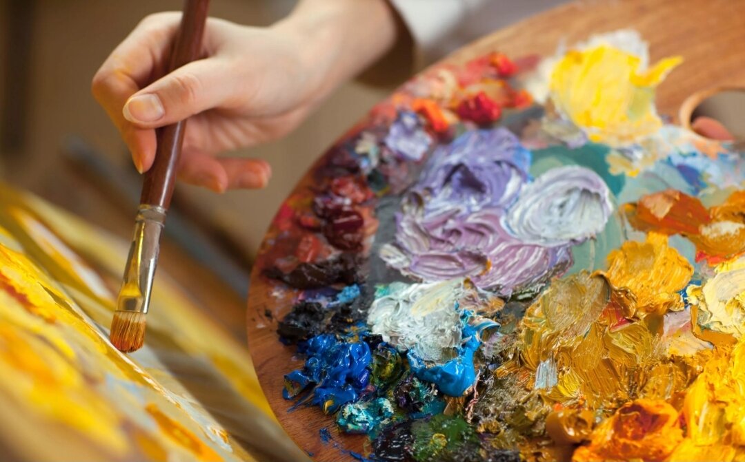 Моя первая масляная краска была фирмы 《Сонет》 , а у вас?