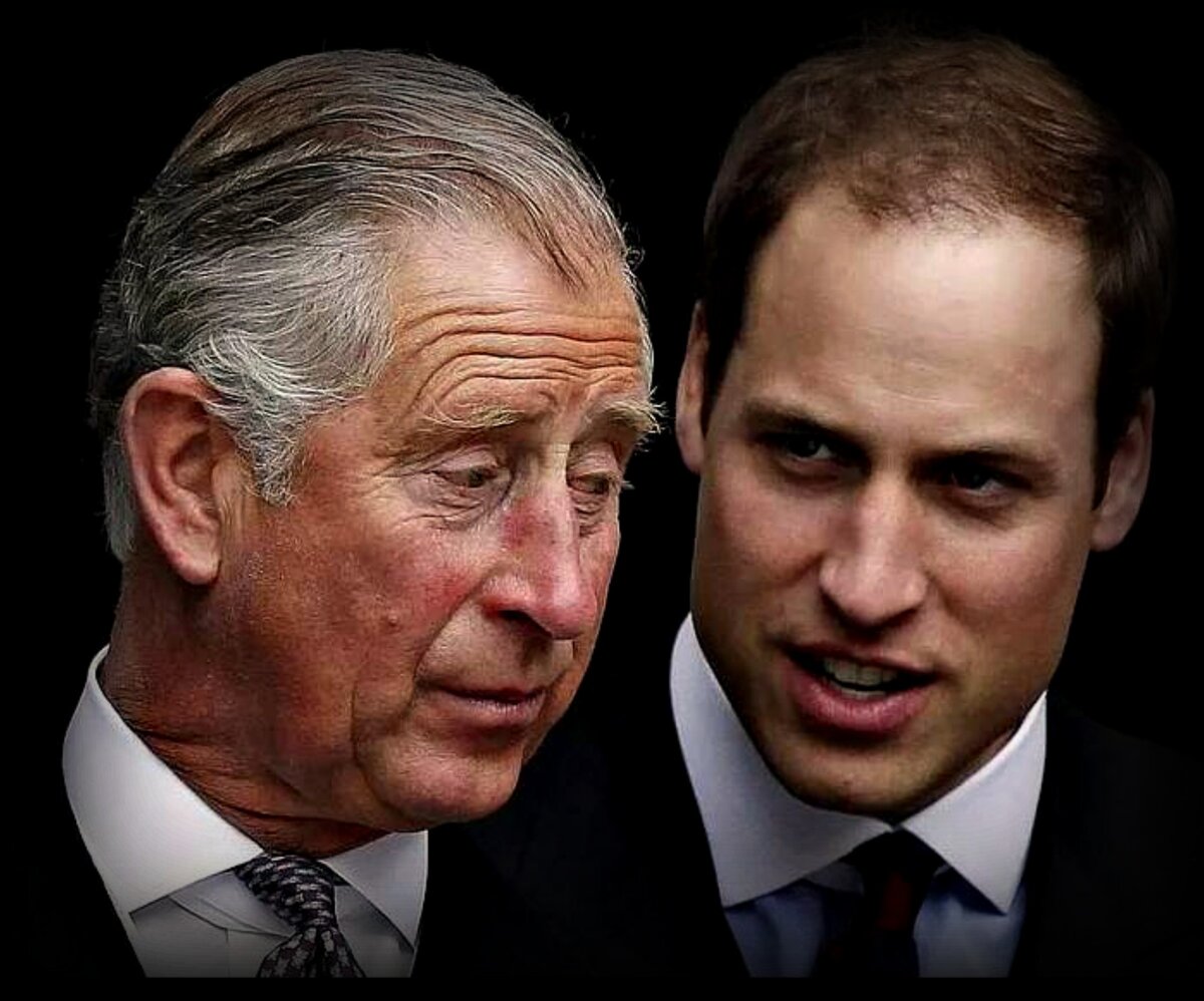 Принцы Чарльз и Уильям: наследники британского престола. Иллюстрация с ресурса Яндекс.Картинки