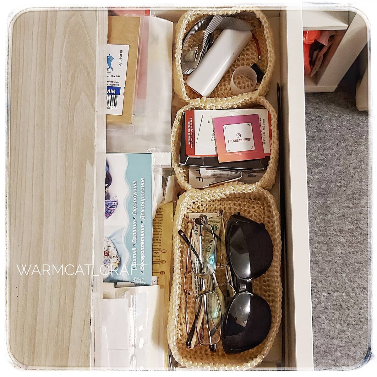 Фото из моего Инстаграма @warmcat_craft