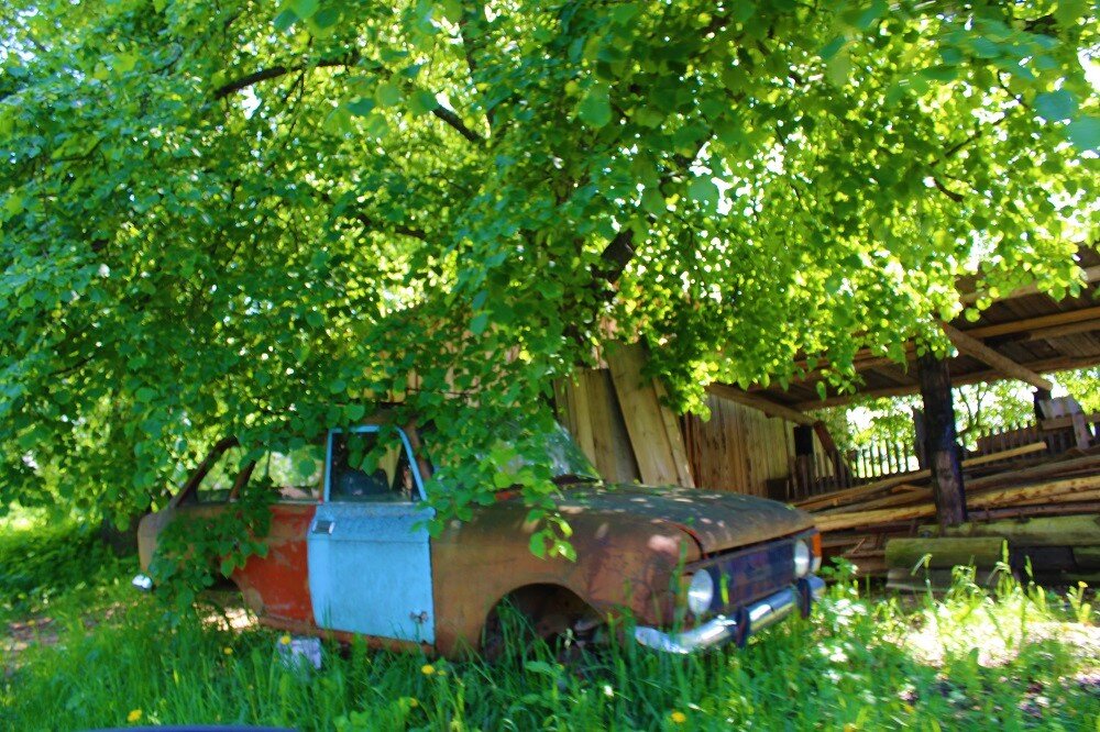 Красивая деревня в Нижегородской области, в которой живет мало людей ...