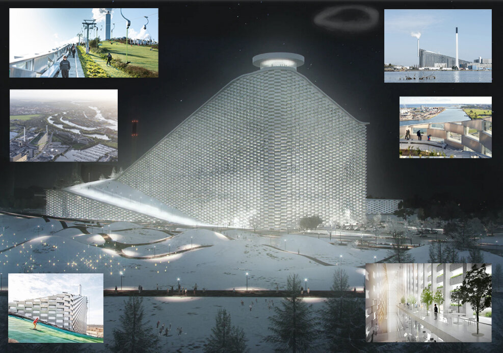 Завод по переработке отходов в Копенгагене