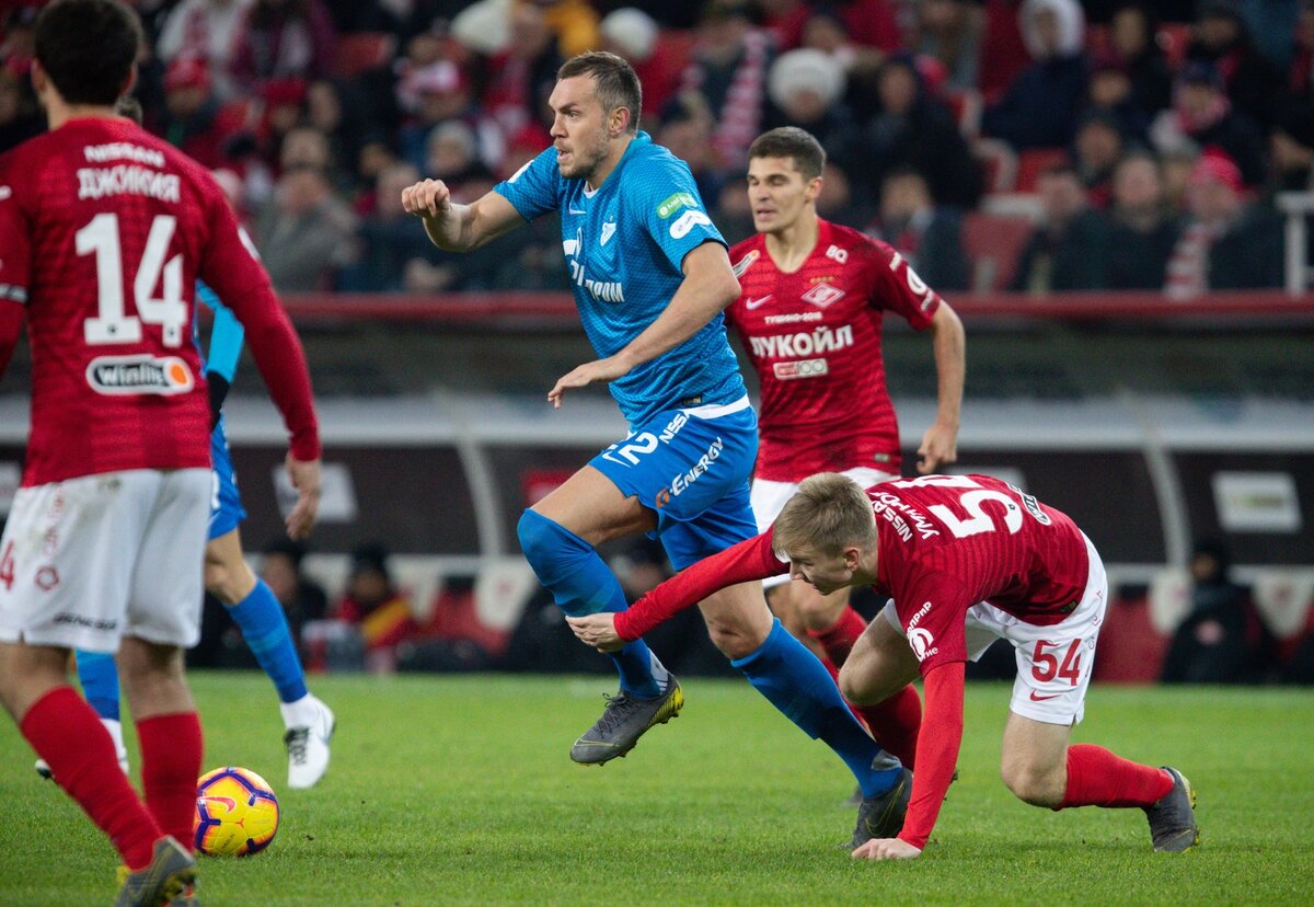 Спартак-Зенит.Артем Дзюба