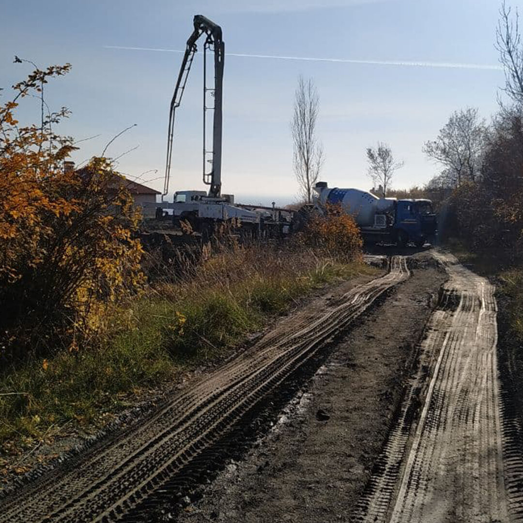 Строим дом в Гурзуфе.