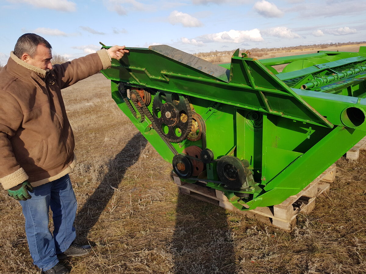 Переоборудование жатки на Шумахер - Установка за 1 день