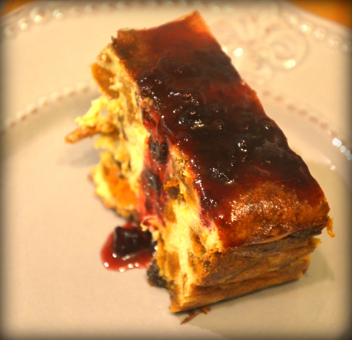 Умопомрачительная творожная запеканка, в составе которой всего 40 гр сахара.