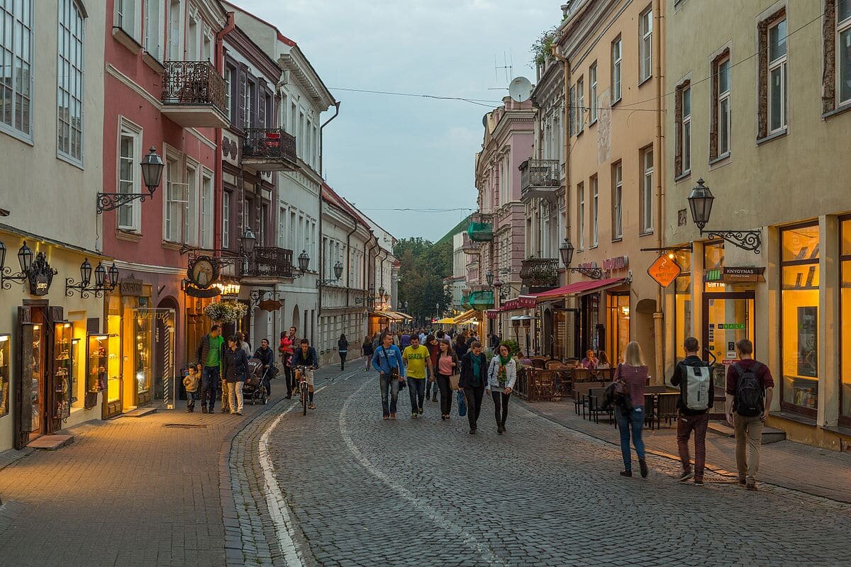 Вильнюс старый город фото