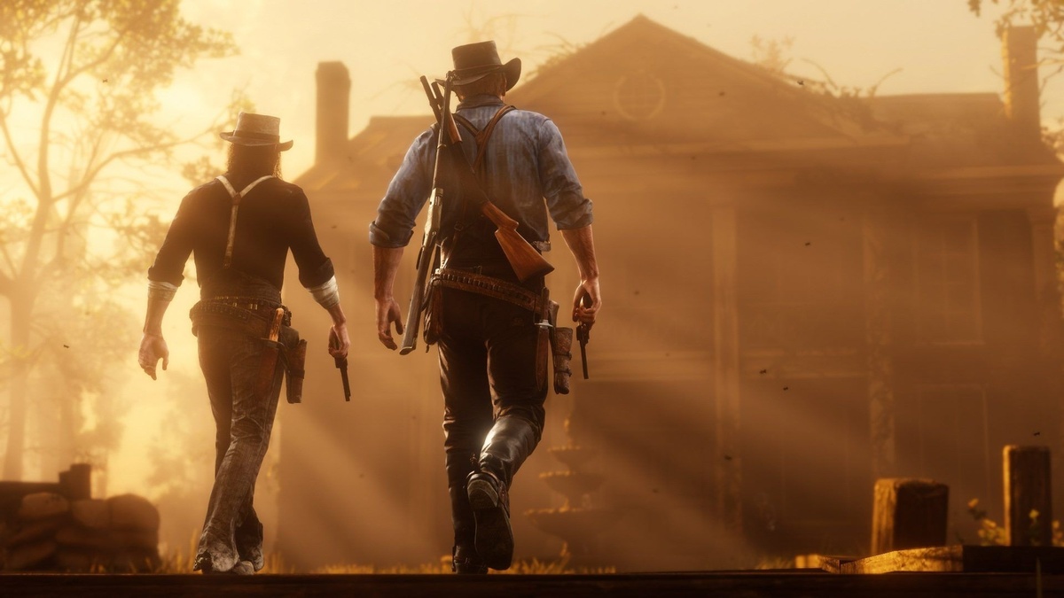Снимок из игры Red Dead Redemption 2