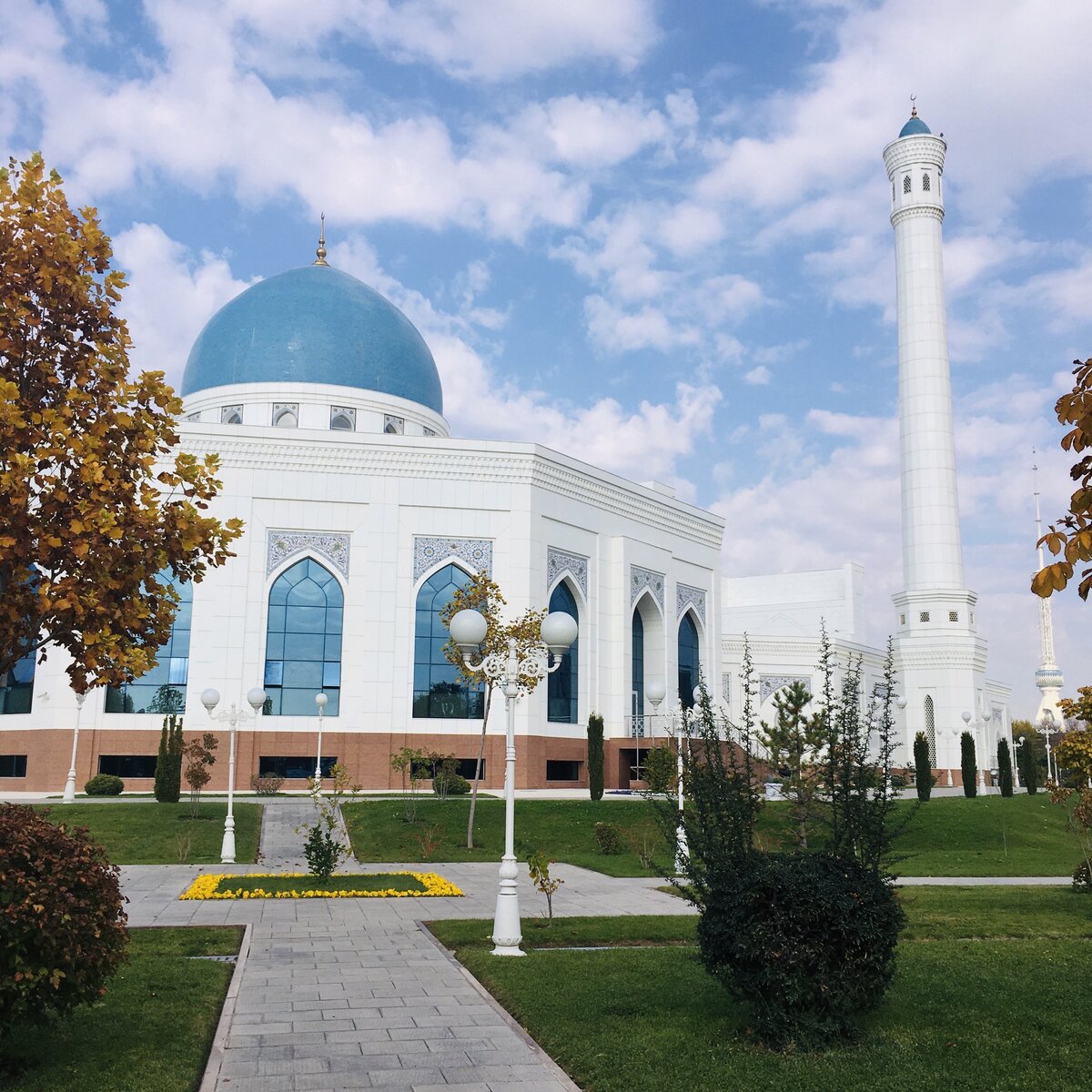 Одна из новых мечетей Ташкента