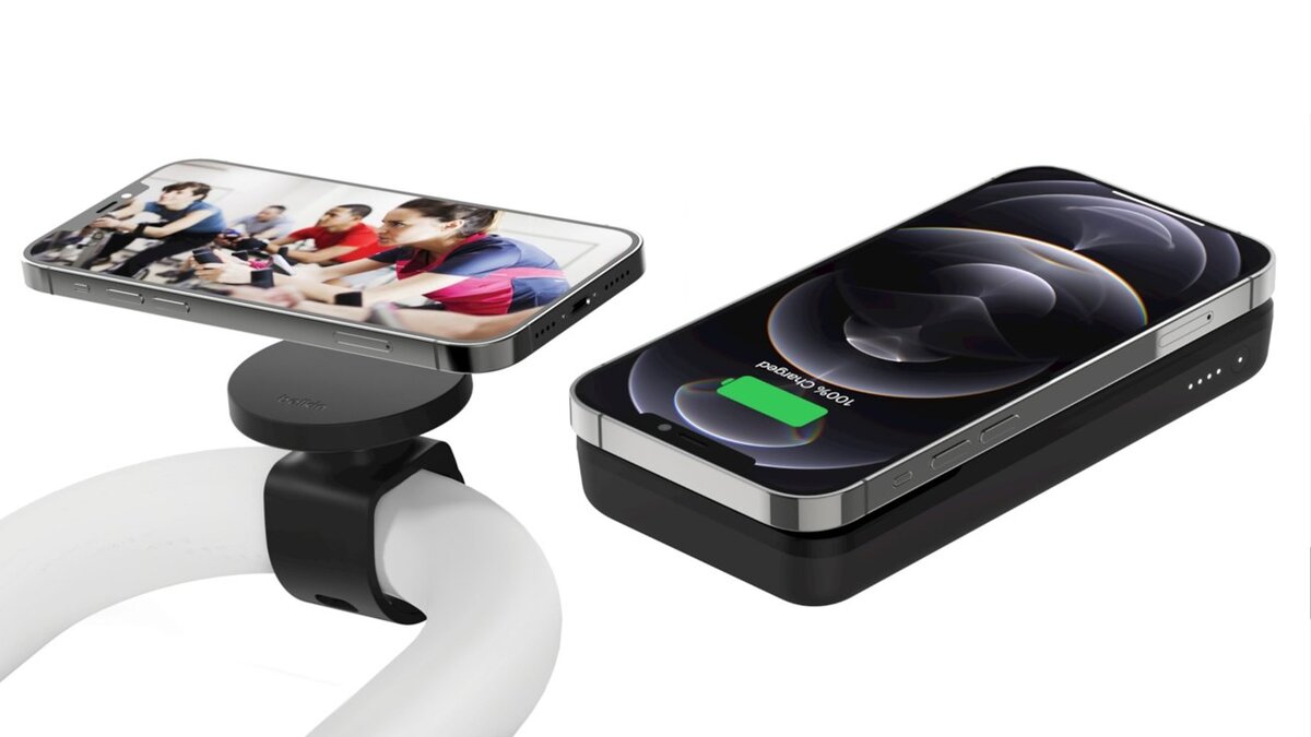 фитнес-крепление и аккумулятор большой емкости от Belkin