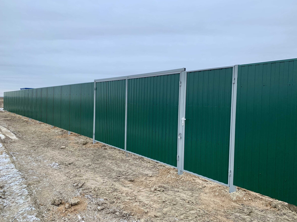 старые распашные ворота 4 м