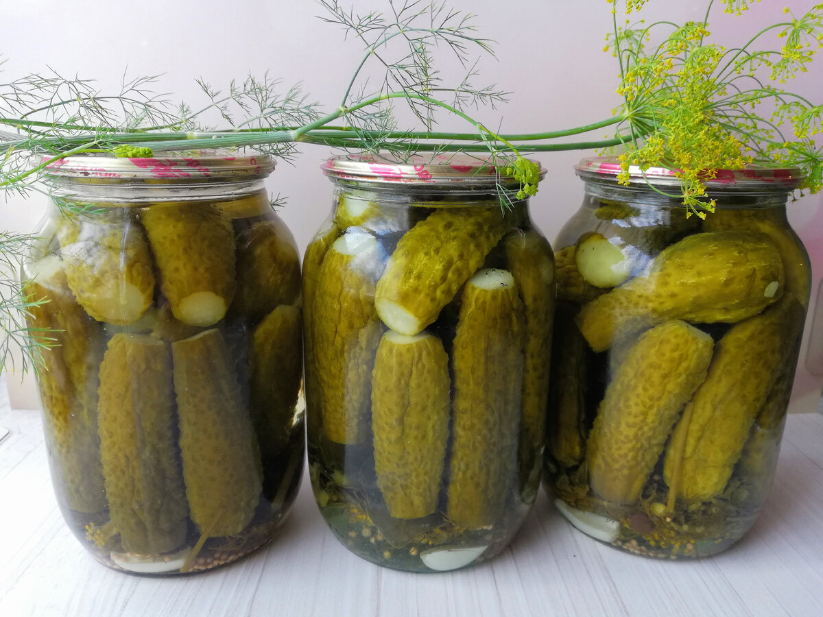 Маринованные огурцы по- болгарски на зиму