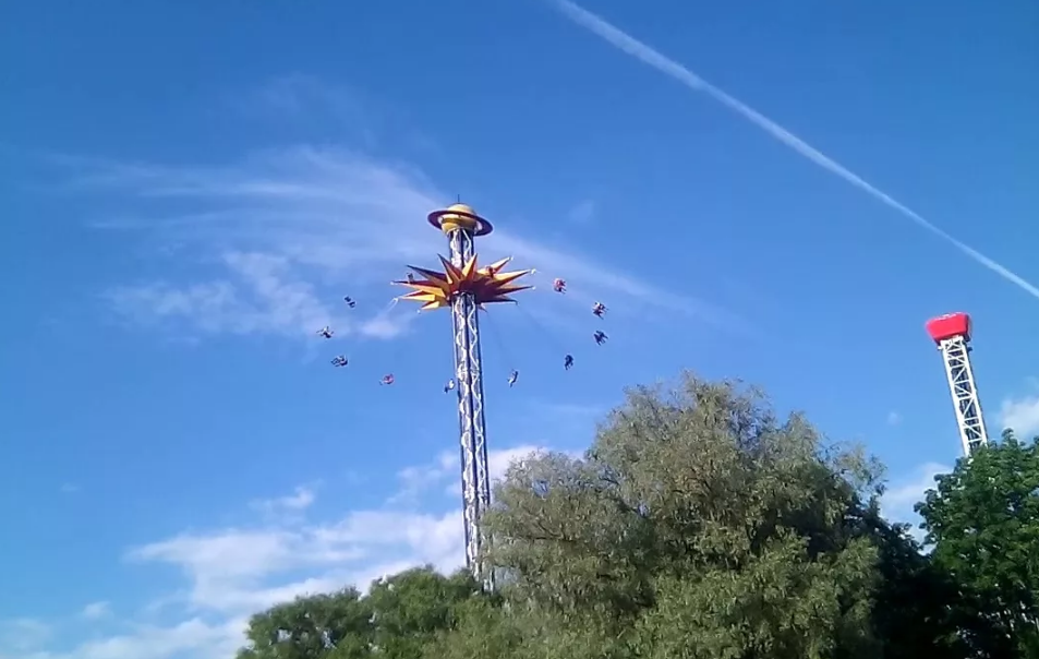 "Седьмое небо" Высота 80 метров. Лететь далеко придется