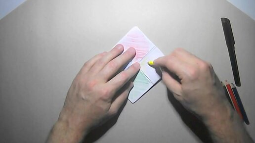 Оригами гадалка из бумаги