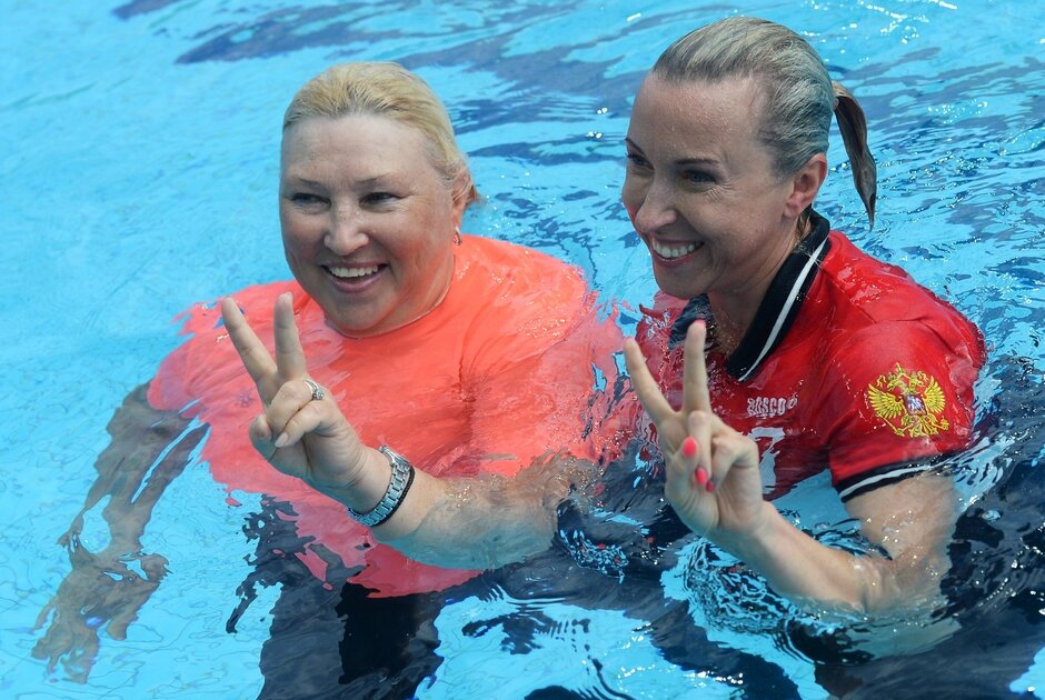 Т.Н. Покровская и Т.Е. Данченко (слева направо). Фото из открытых источников