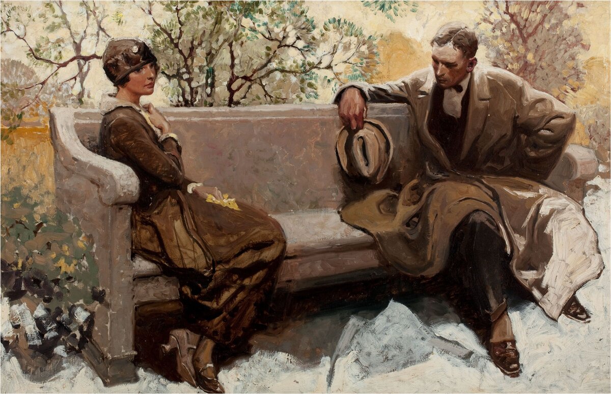 Разговор двух героев. Henry Patrick Raleigh (1880-1944). Генри Патрик Райли художник. Henry Patrick Raleigh картины. Американский художник Henry Patrick Raleigh (1880-1944).