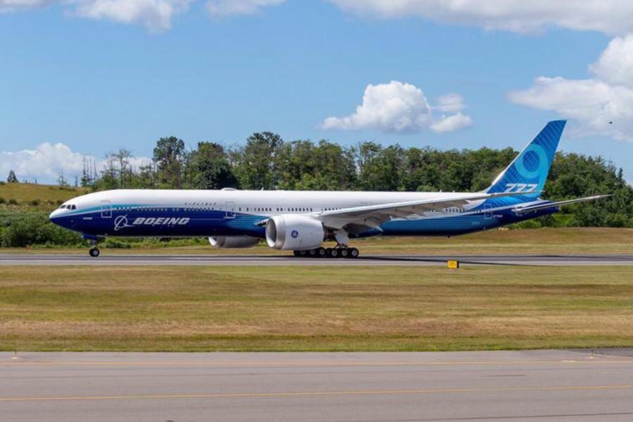 Боинг 777-9. Фото из открытых источников