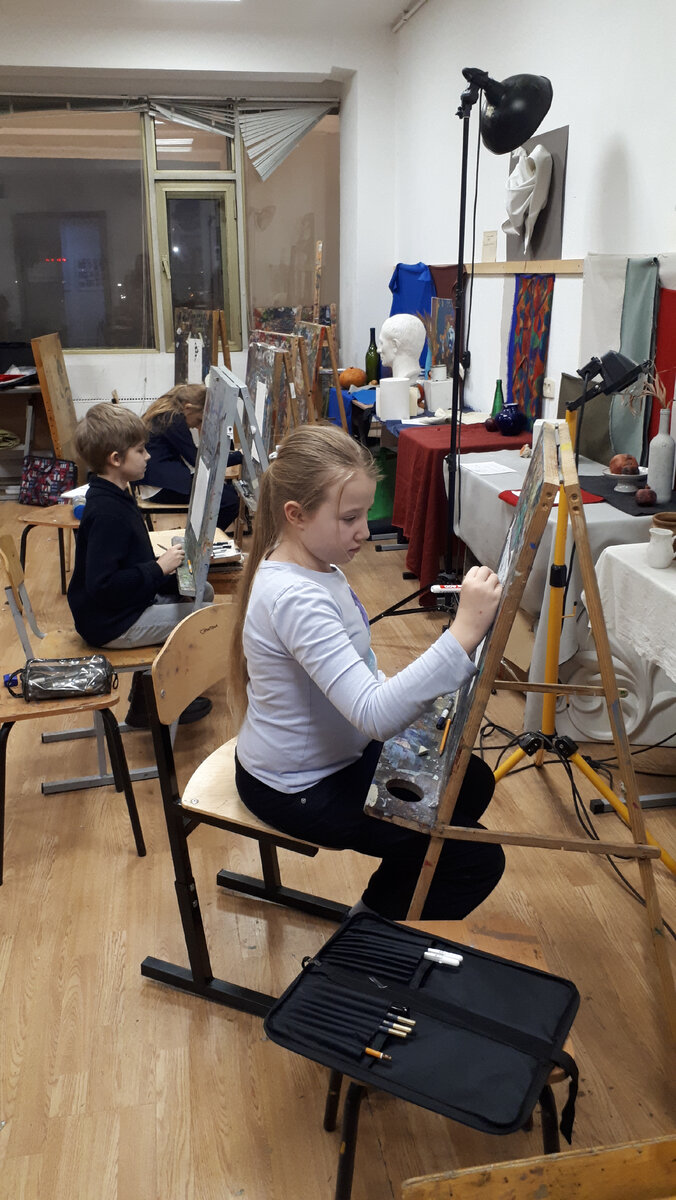 ОХР при МЦХШ, группа Кондрашиной Е.Н. Младшие школьники.  (фото автора канала)