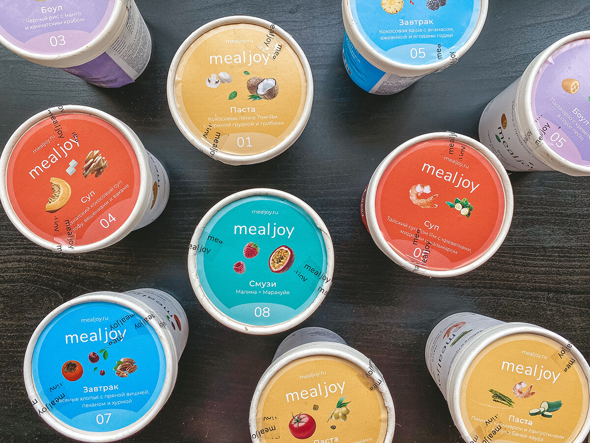 Упаковка еды Mealjoy →