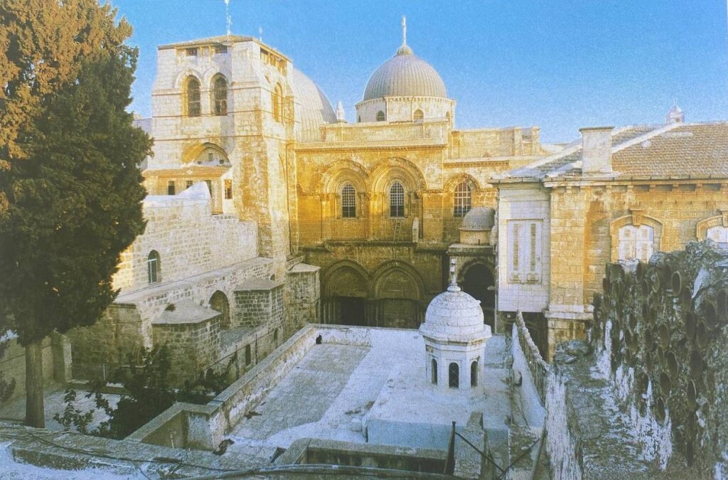 Гефсиманский метох. Часовня Успения Пресвятой Богородицы напротив храма Гроба Господня