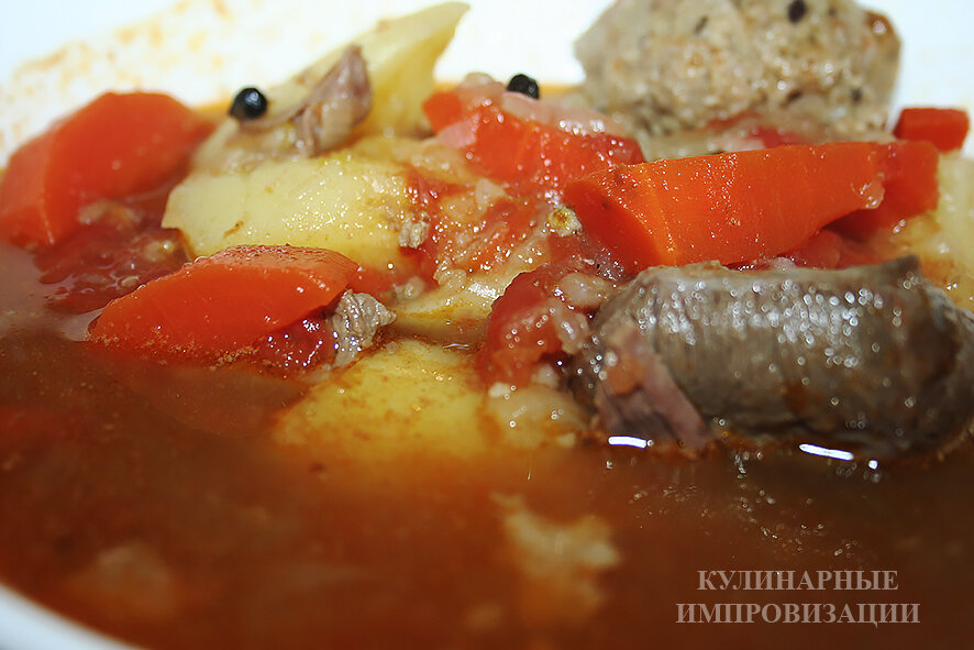 Готовый суп