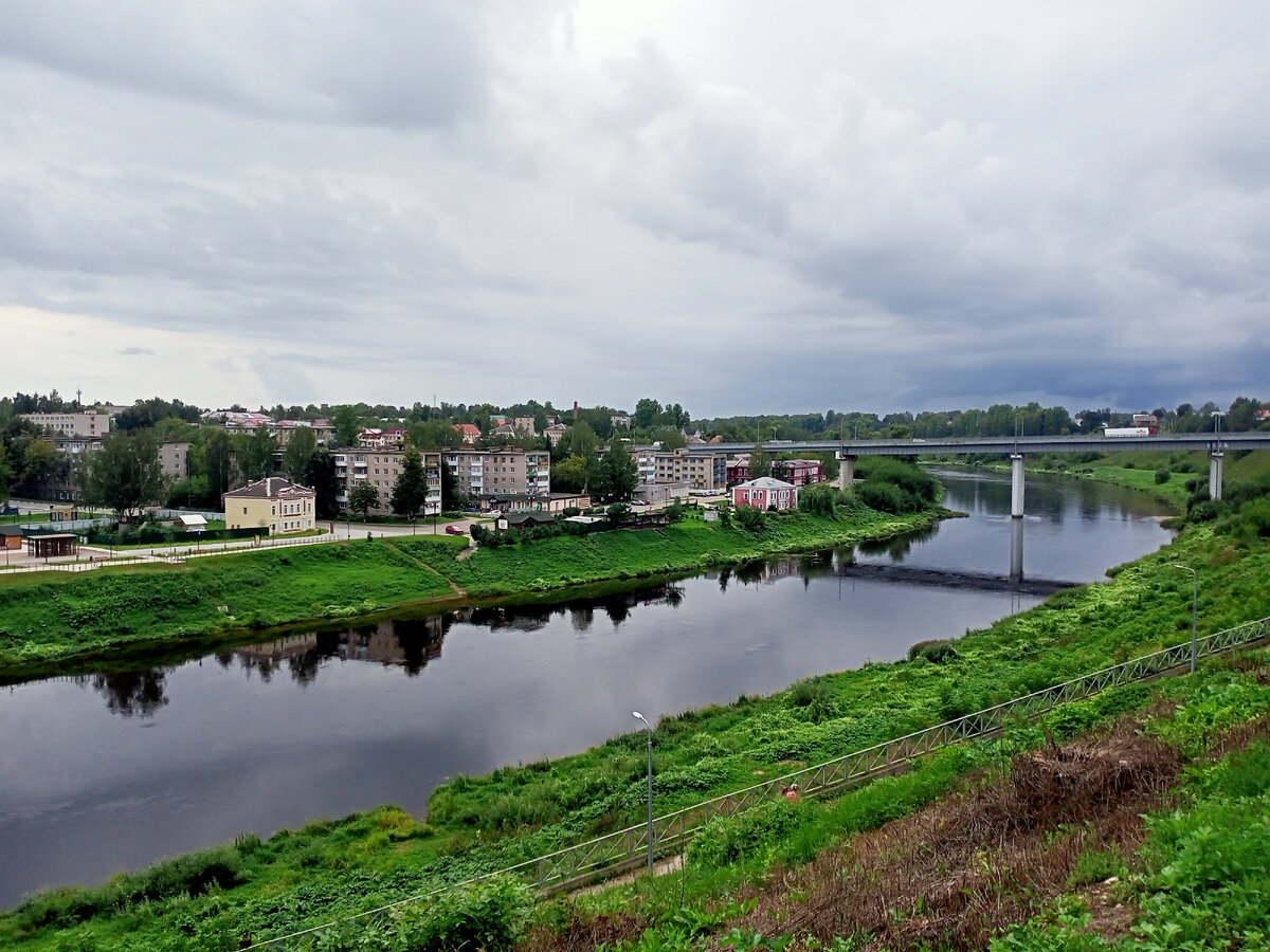 Ржев. Вид на город с Соборной горы