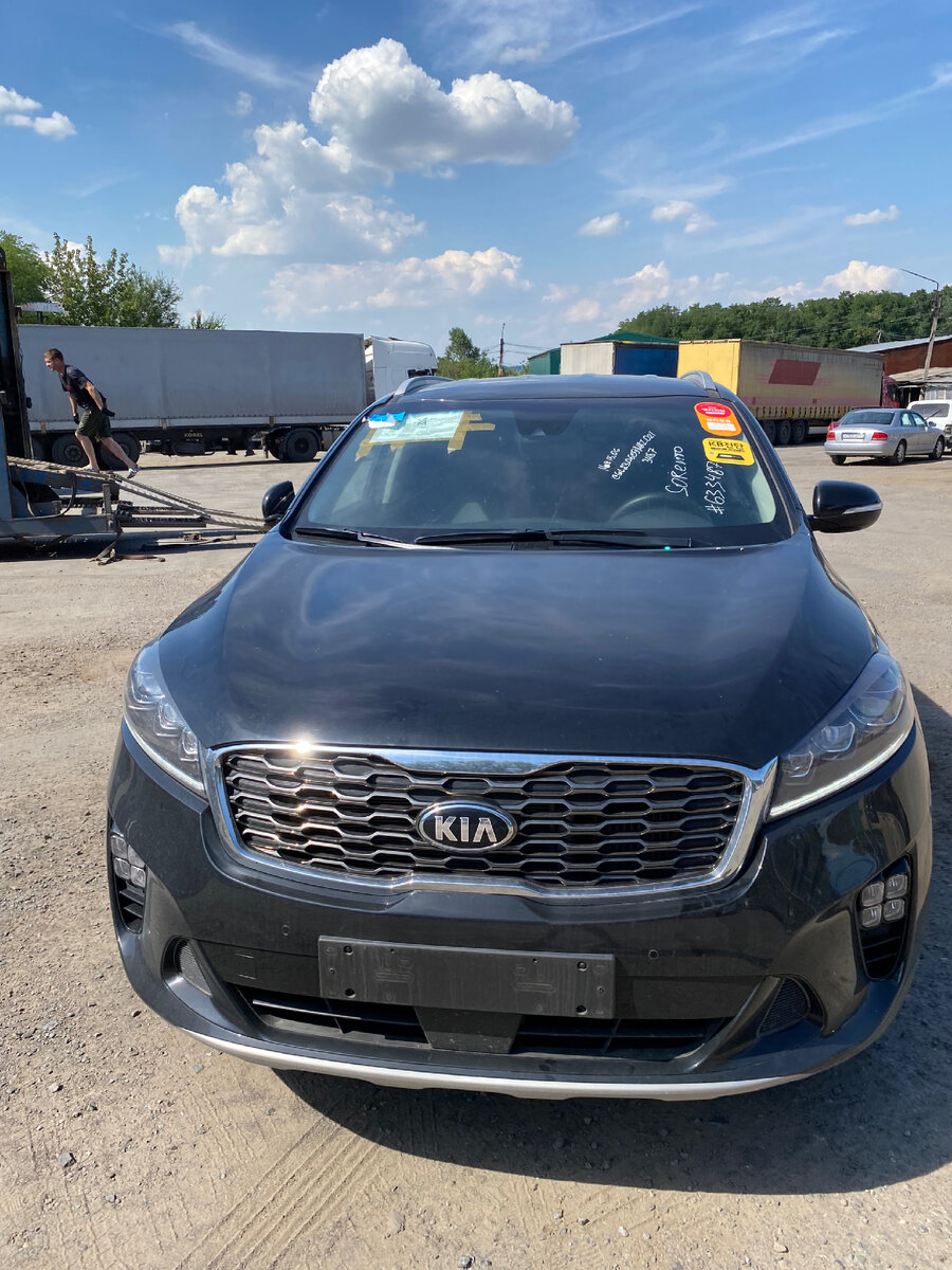 Привезённая мною из Кореи Киа Соренто прайм 