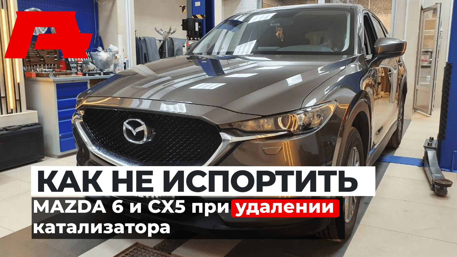 Вниманию владельцев Mazda 6 и CX-5! Что делать, если загорелась ошибка по  катализатору?