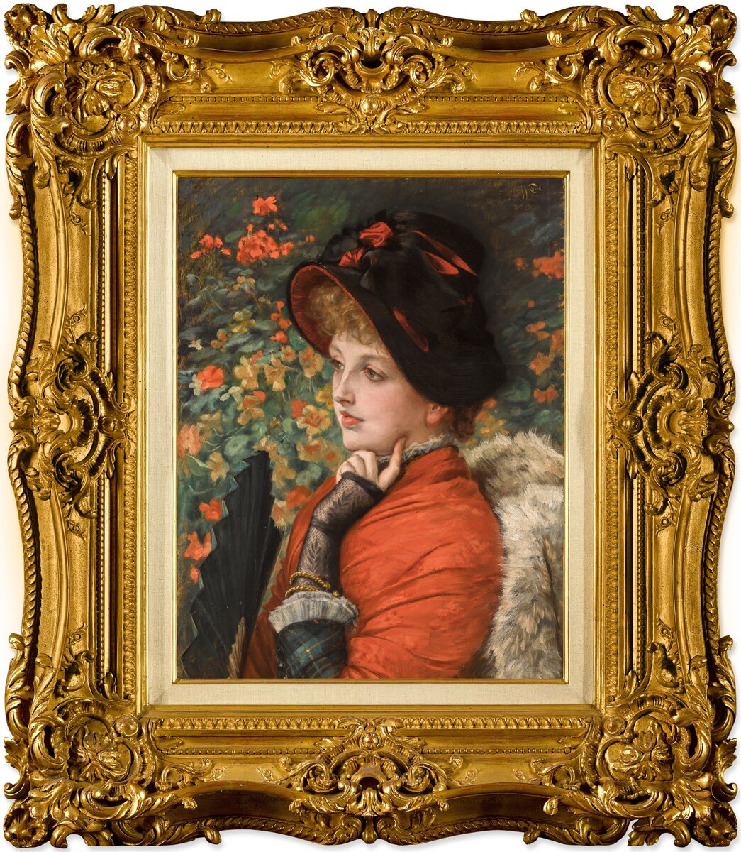 Джеймс ТИССО Портрета Кэтлин Ньютон Фото: Sotheby’s
Источник: artnet.com
