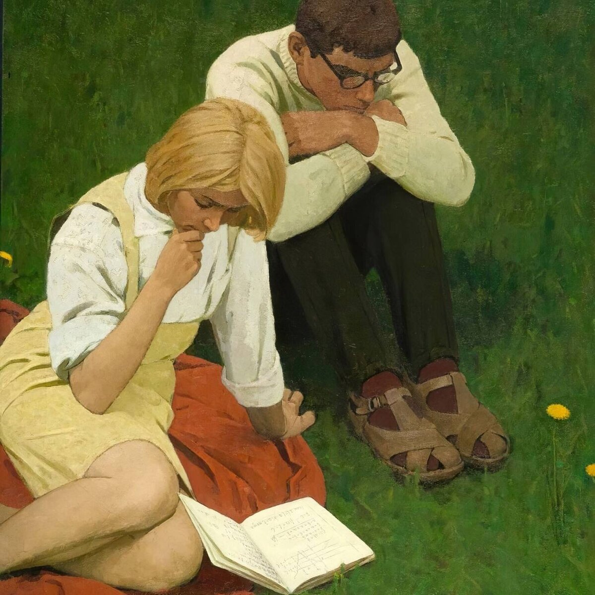 Художник М.Лихачев
